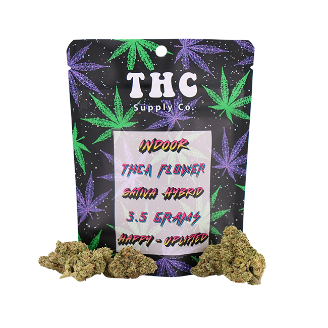 THCSC Indoor THCA Hemp Flower 3.5g / Sativa Hybrid / Strawberry Pop Tart